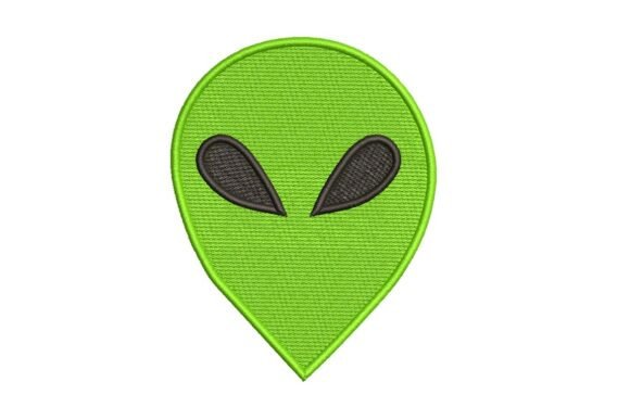 Classic Green Alien Embroidery Design Review