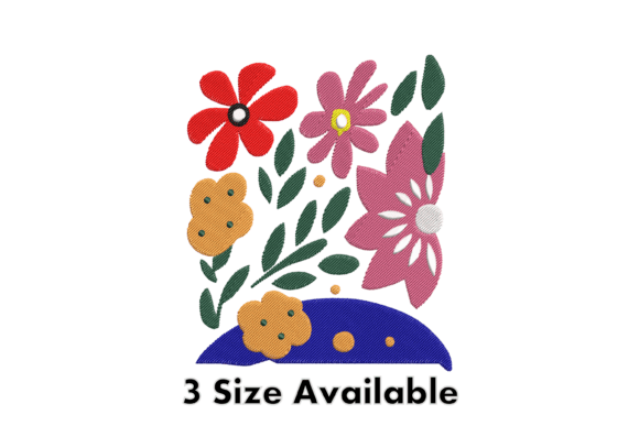 Colorful Floral Embroidery Design Review