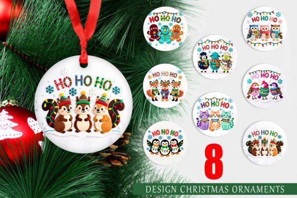 Faux Embroidery Holiday Animal Ornament Review