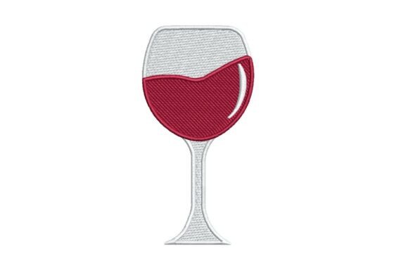 Glass of Red Wine Embroidery Design Review