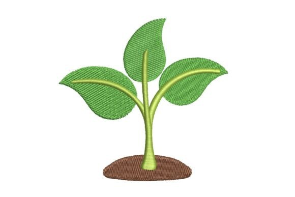 Growing Plant Embroidery Design Review