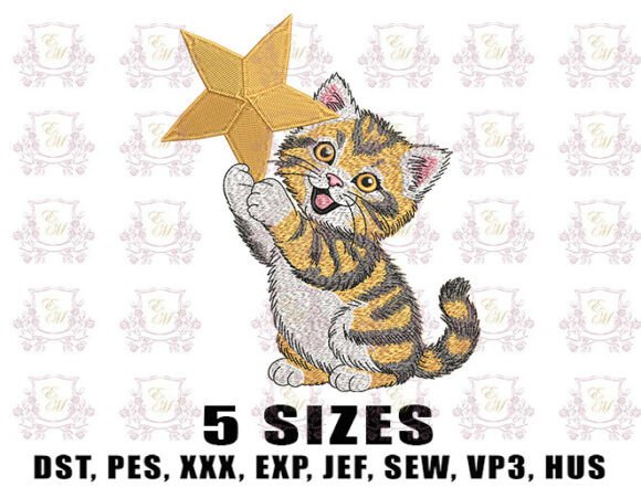 Meowy Christmas Star Embroidery Design Review