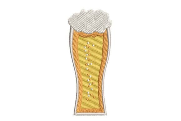 Oktoberfest Beer Glass Embroidery Patch
