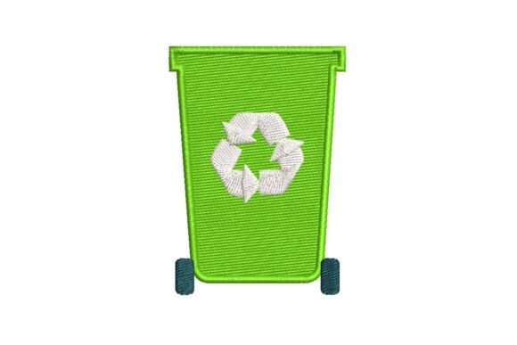 Recycle Bin Embroidery Design Review