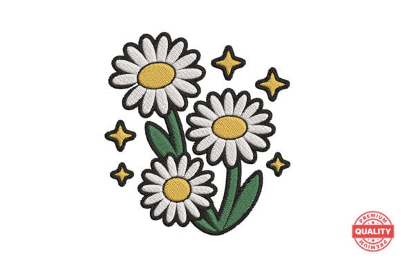 Simple Daisy Embroidery Design Review